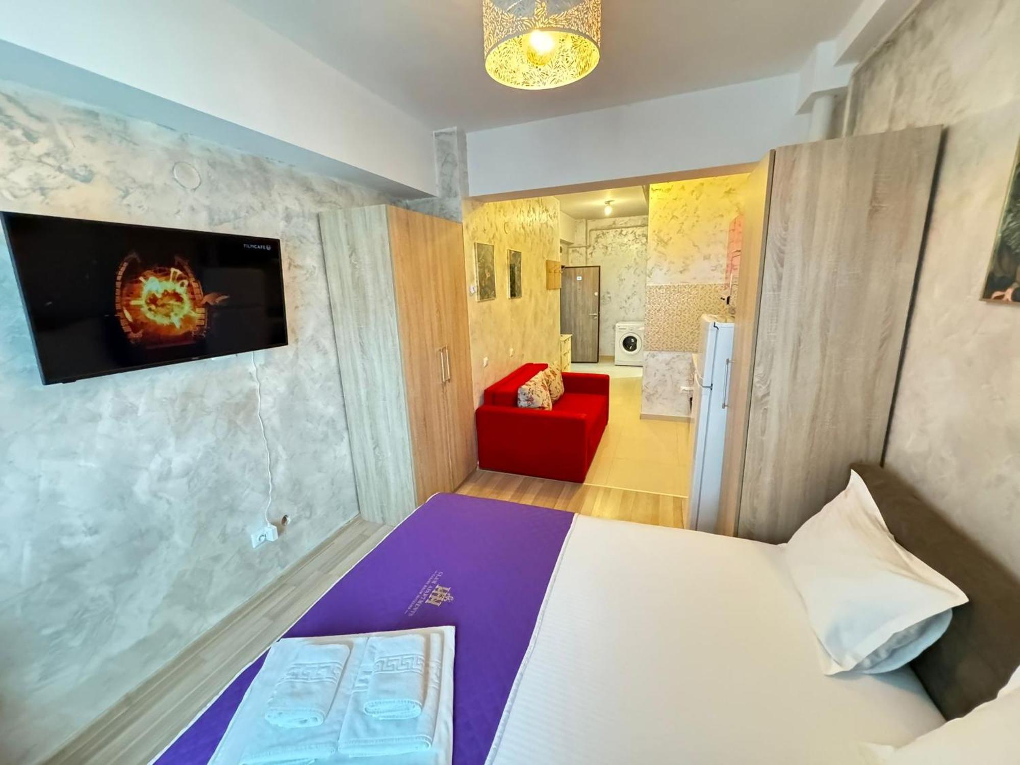 Studios & Apartments Palas By Glam At Lazar Towers Iasi Bagian luar foto