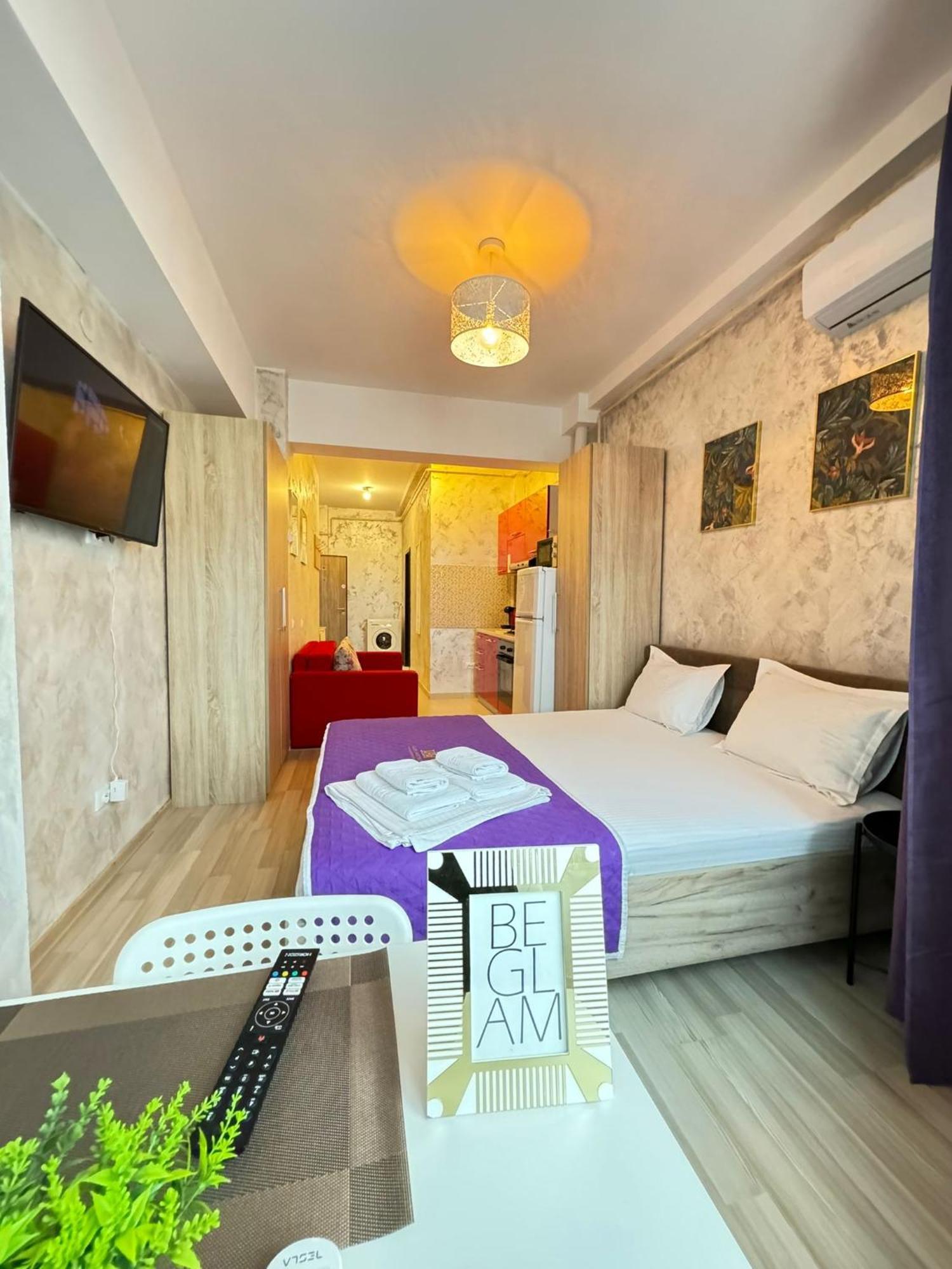Studios & Apartments Palas By Glam At Lazar Towers Iasi Bagian luar foto